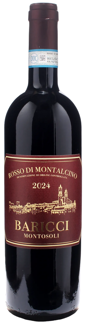 Baricci Rosso di Montalcino 2024 - Bottle Hero