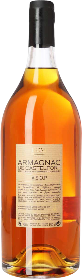 Bas Armagnac Pot VSOP, Castelfort, Nogaro, 1,5 l. - Bottle Hero