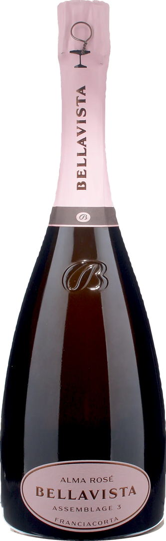Bellavista Franciacorta Extra Brut Alma Rosè Assemblage 3 - Bottle Hero