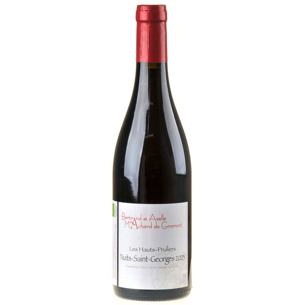 Bertrand et Axelle Machard de Gramont Nuits-Saint-Georges Les Hauts Pruliers 2023 - Bottle Hero