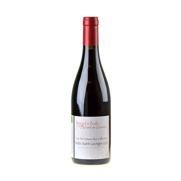 Bertrand et Axelle Machard de Gramont Nuits-Saint-Georges Les Terrasses des Vallerots 2022 - Bottle Hero