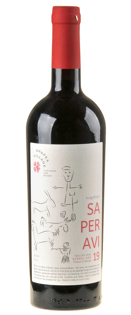 Anapea Village Saperavi Qvevri Red Dry 2019 - Bottle Hero