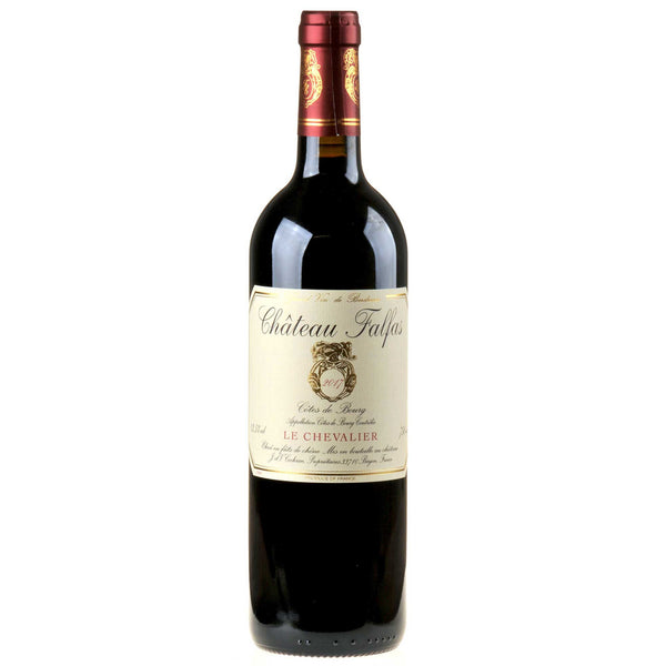 Château Falfas Le Chevalier Côtes de Bourg Bio 2017 - Bottle Hero