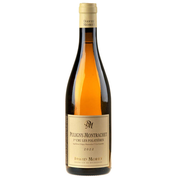 David Moret Puligny Montrachet 1er Cru les Folatières 2023 white - Bottle Hero