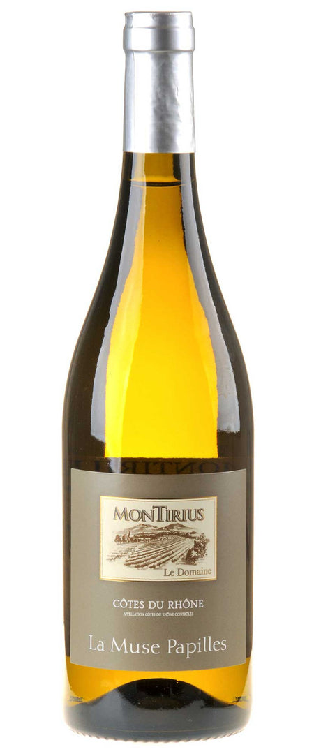 Montirius La Muse Papilles Côtes du Rhône Blanc 2022 Bio white - Bottle Hero