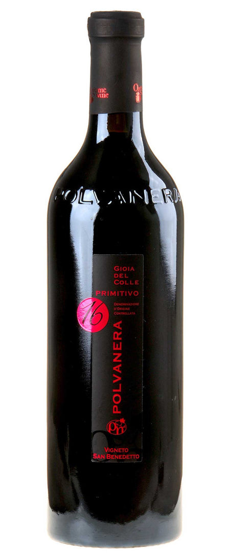 Polvanera Primitivo 16 Gioia del Colle Vigneto San Benedetto Bio 2022 - Bottle Hero