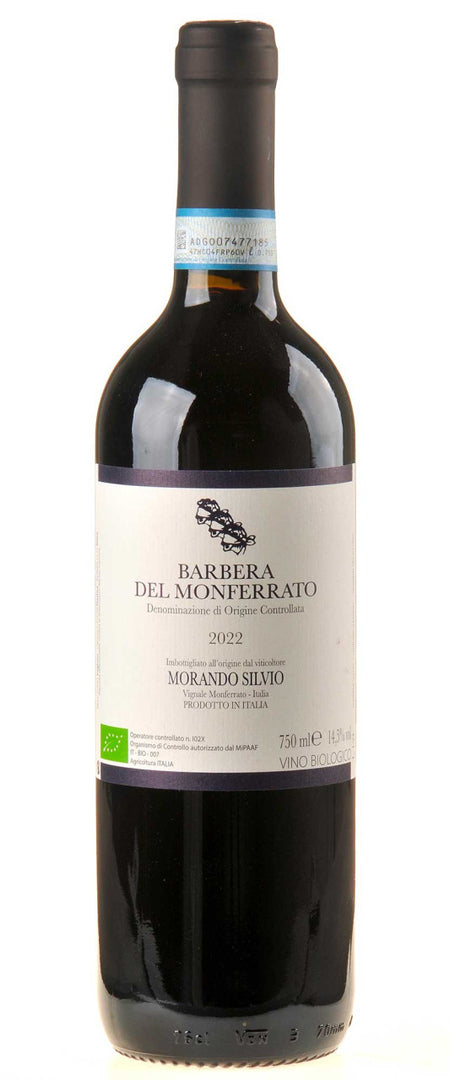 Silvio Morando Barbera del Monferrato Bio 2022 - Bottle Hero