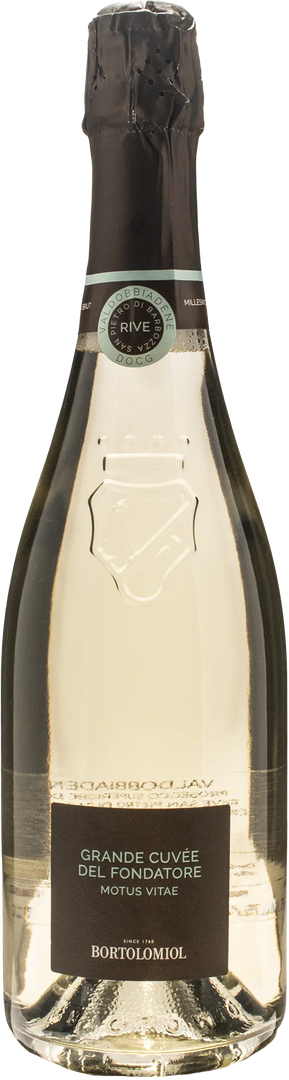 Bortolomiol Valdobbiadene Prosecco Superiore Extra Brut Grande Cuvee del Fondatore Motus Vitae 2024