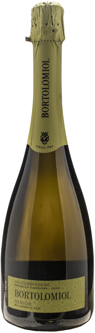 Bortolomiol Valdobbiadene Prosecco Superiore Senior Extra Dry 2025
