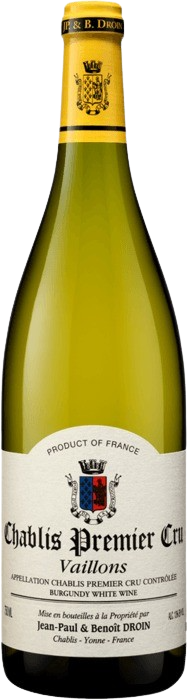 Jean-Paul & Benoît Droin, Chablis 1. Cru Vaillons, 2023 - Bottle Hero