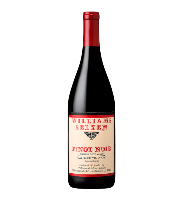 Williams Selyem Calegari Vineyard Pinot Noir 2022 - Bottle Hero