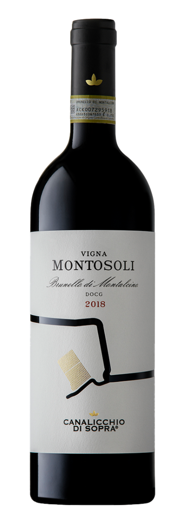 Canalicchio di Sopra, Brunello di Montalcino Vigna Montosoli 2018 - Bottle Hero