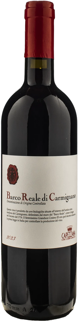 Capezzana Barco Reale di Carmignano 2023 - Bottle Hero