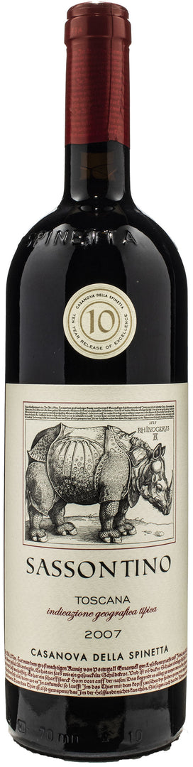 Casanova della Spinetta Toscana Sangiovese Rosso Sassontino 2007