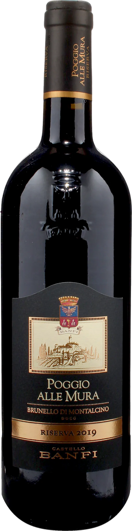 Castello Banfi Brunello di Montalcino Poggio alle Mura Riserva 2019 - Bottle Hero
