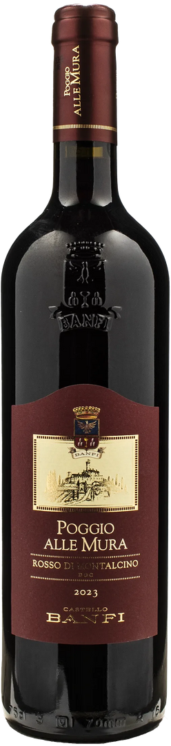 Castello Banfi Rosso di Montalcino Poggio alle Mura 2023 - Bottle Hero