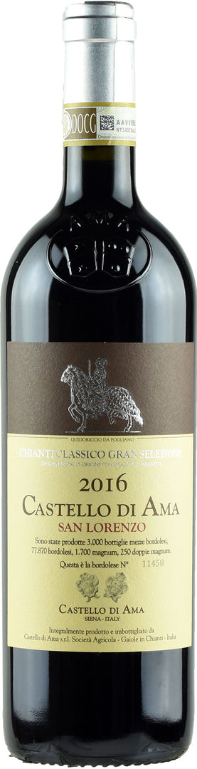 Castello di Ama Chianti Classico Gran Selezione San Lorenzo 2016 - Bottle Hero
