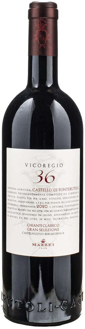 Castello di Fonterutoli Chianti Classico Gran Selezione Vicoregio36 2020 - Bottle Hero