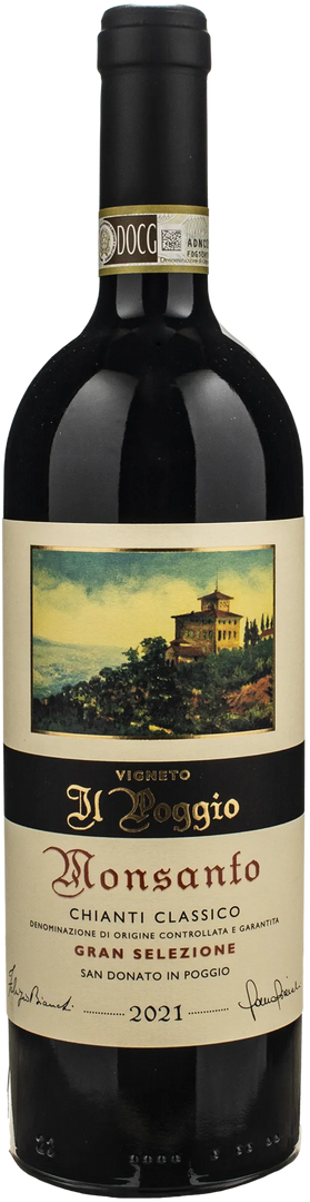 Castello di Monsanto Chianti Classico Gran Selezione Il Poggio 2021 - Bottle Hero