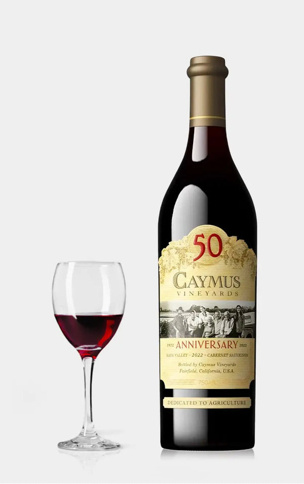 Caymus Vineyards, Cabernet Sauvignon 50th Anniversary 2022 - Bottle Hero
