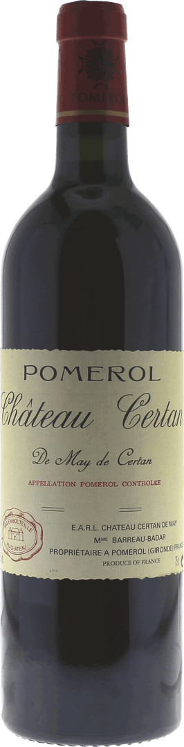Certan De May Pomerol, 2023 - Bottle Hero