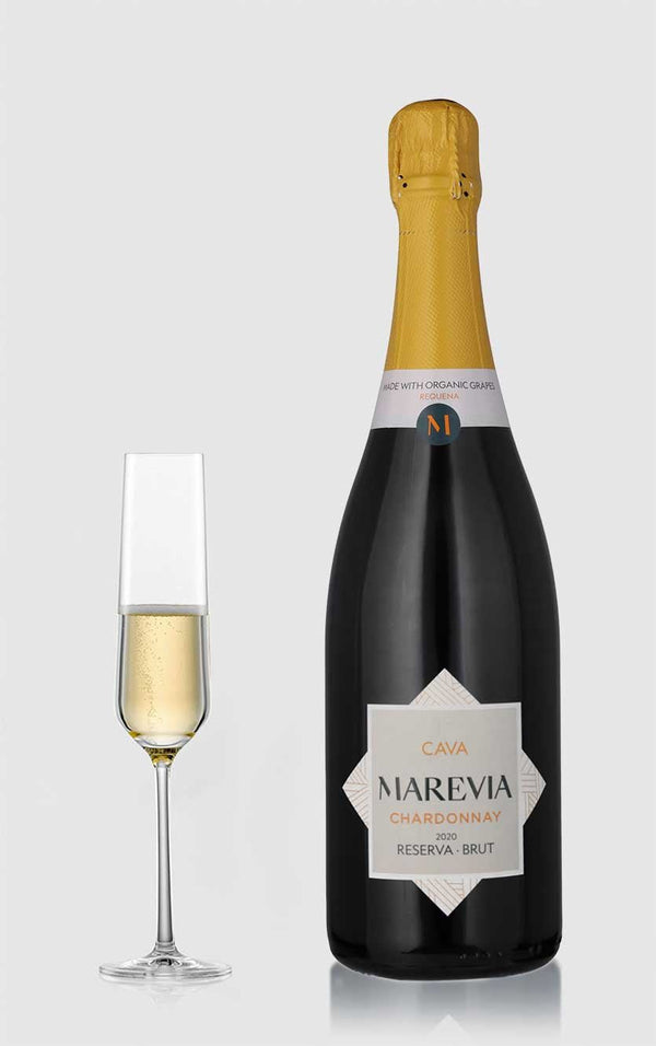 Chardonnay Brut Reserva Vega Medien Cavas Marevia 2020 - Bottle Hero