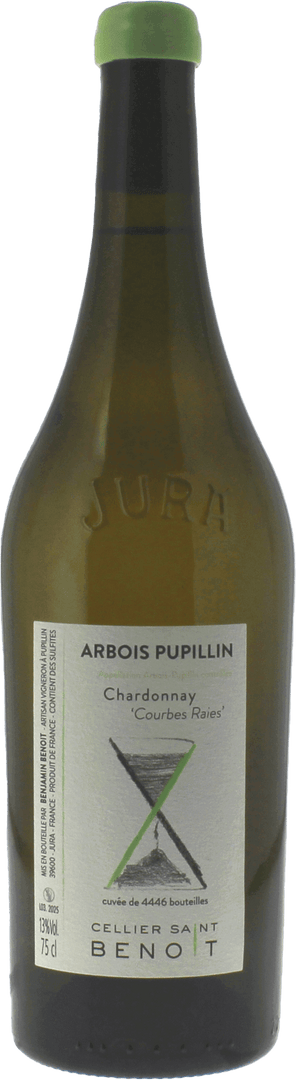 Chardonnay Courbes Raies Cellier Saint Benoit Jura, 2023 - Bottle Hero