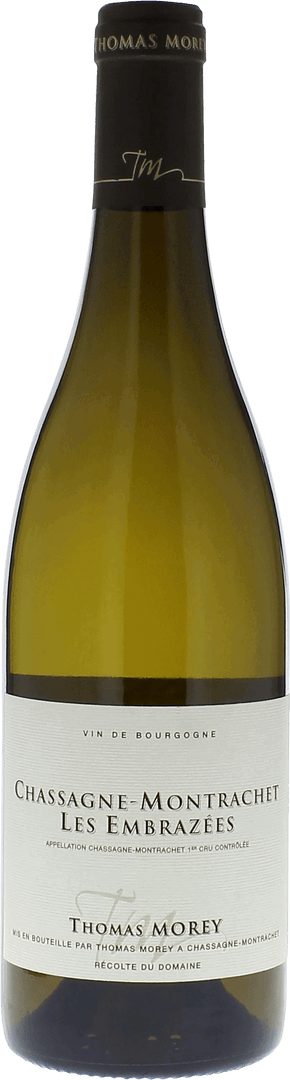 Chassagne Montrachet 1er Cru Les Embrazées Domaine Morey Thomas, 2023 - Bottle Hero