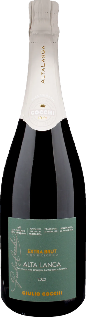 Cocchi Alta Langa Extra Brut 2020 - Bottle Hero