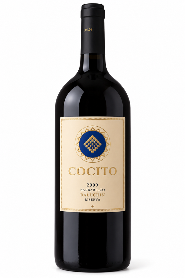 Cocito Barbaresco Baluchin Riserva 2009 – Magnum 1,5 L - Bottle Hero