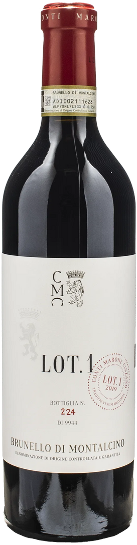 Conti Marone Cinzano Brunello di Montalcino LOT.1 2019