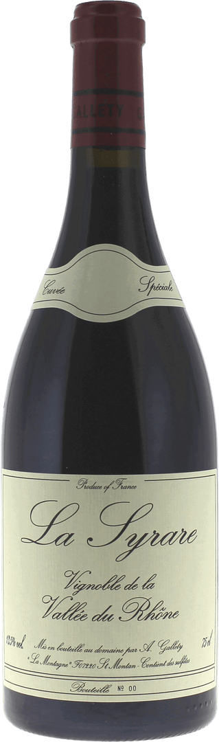 Côtes Du Vivarais Domaine Gallety Syrare Côtes Du Vivarais, 2022 - Bottle Hero
