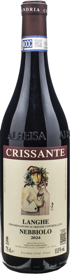 Crissante Alessandria Langhe Nebbiolo 2024 - Bottle Hero