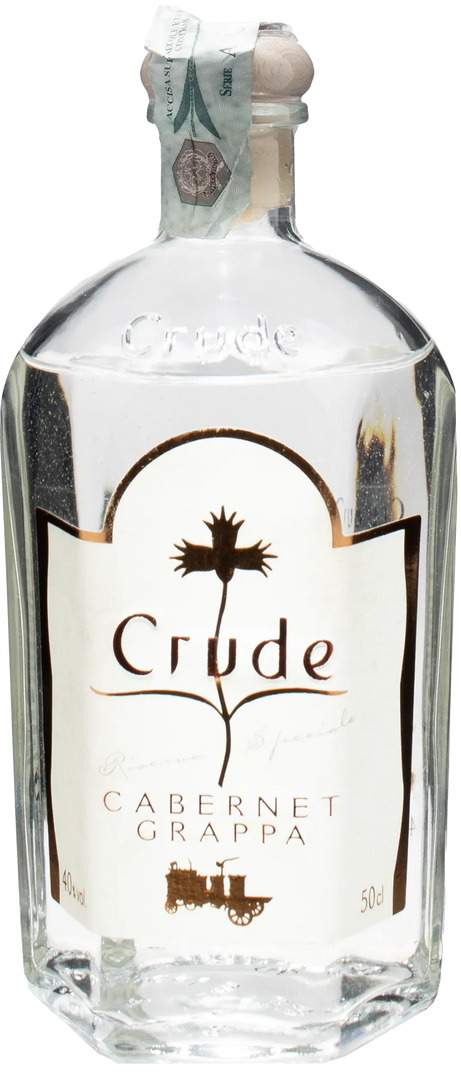 Crude Grappa Cabernet Riserva Speciale 0.5L - Bottle Hero