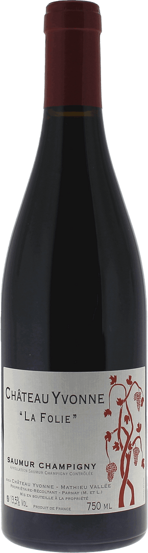 Cuvée La Folie Château Yvonne Saumur Champigny, 2023 - Bottle Hero