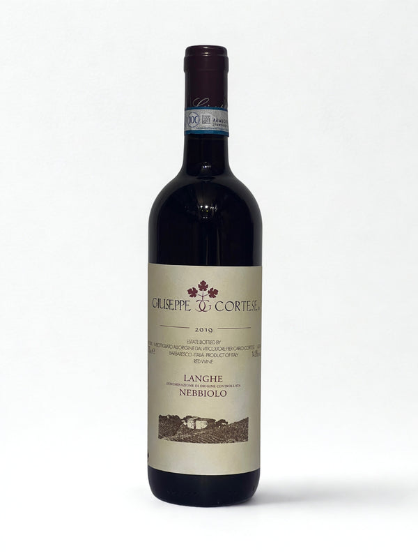 Giuseppe Cortese, Langhe Nebbiolo 2019 - Bottle Hero