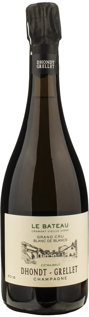 Dhondt Grellet Champagne Grand Cru Blanc de Blancs Extra Brut Le Bateau 2016