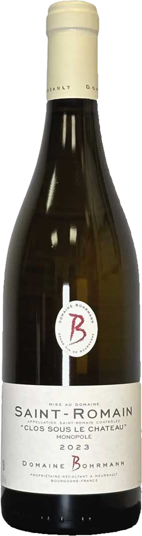 Domaine Bohrmann, Saint Romain Clos Sous le Château Monopol 2023 White - Bottle Hero