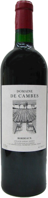 Domaine De Cambes° Bordeaux, 2016 - Bottle Hero