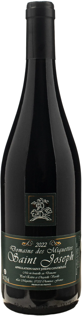 Domaine des Miquettes Saint Joseph 2022 - Bottle Hero
