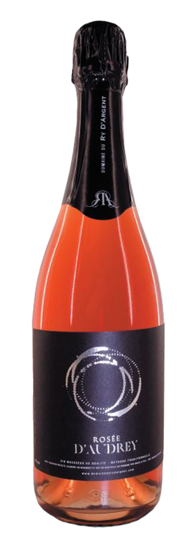 Domaine Du Ry d'Argent Vin Mousseux de Qualité de Belgique Rosée d'Audrey 2017 - Bottle Hero