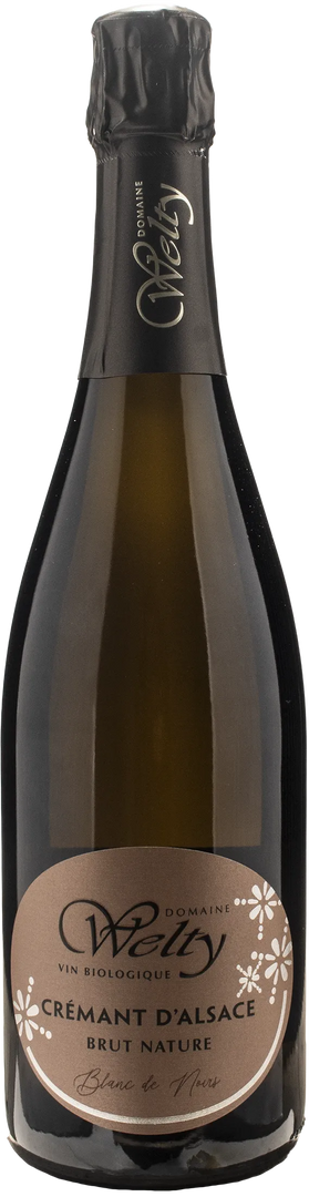 Domaine Jean Michel Welty Cremant d'Alsace Blanc de Noirs Brut Nature