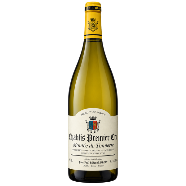 Domaine Jean-Paul & Benoît Droin Chablis 1er Cru Montée de Tonnerre 2024 - Bottle Hero