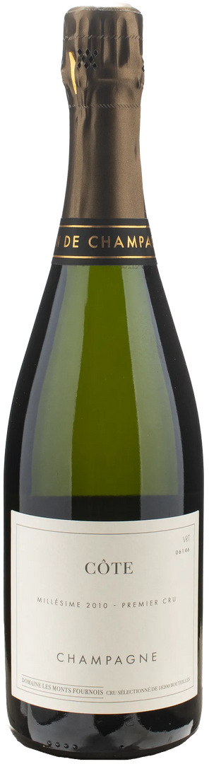 Domaine Les Monts Fournois Champagne 1er Cru Cote Extra Brut 2010