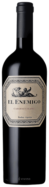 El Enemigo, Cabernet Franc 2022 - Bottle Hero