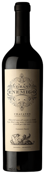 El Enemigo, Gran Enemigo Single Vineyard Chacayes Cabernet Franc 2017 - Bottle Hero