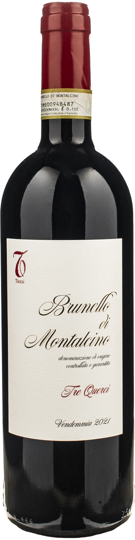 Enzo Tiezzi Brunello di Montalcino Tre Querci 2021 - Bottle Hero
