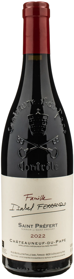 Famille Isabel Ferrando Chateauneuf du Pape St.Prefert 2022