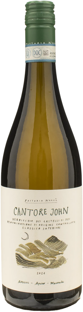Fattoria Nanni Verdicchio dei Castelli di Jesi Classico Superiore Cantore John 2024