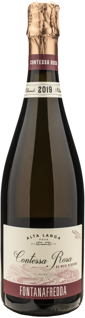 Fontanafredda Alta Langa Riserva Contessa Rosa Brut 60 Mesi 2019